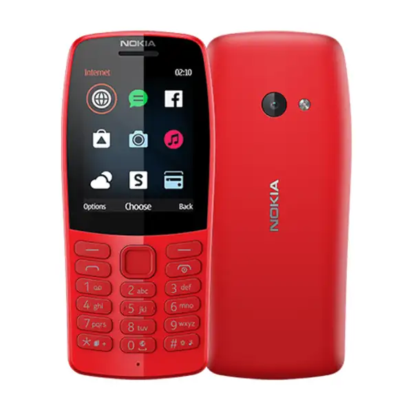 گوشی موبایل نوکیا مدل Nokia 210 دو سیم کارت (بدون گارانتی)