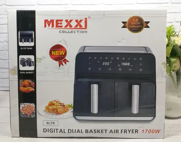 سرخ کن حرفه ای دوقلو مکسی مدلFRYER-8-DB