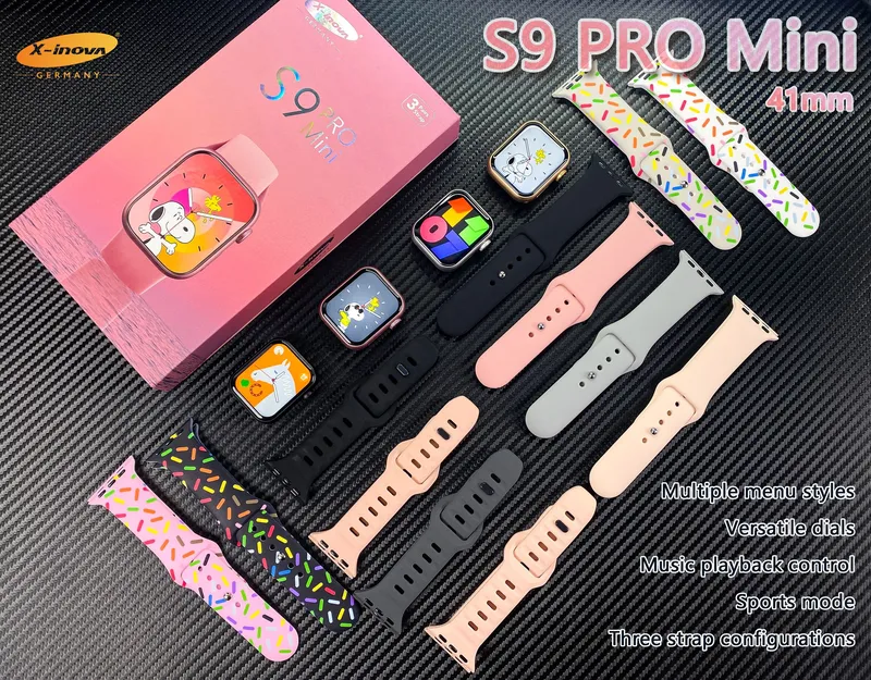 ساعت هوشمند طرح اپل واچ سری 9 مدل S9 Pro Mini سایز 41mm gallery1